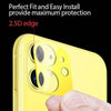 Apple iPhone 11 Screen Protector Tempered Glass Back Camera Lens 3D Metal Cover