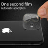 Apple iPhone 11 Screen Protector Tempered Glass Back Camera Lens 3D Metal Cover