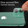 Apple iPhone 11 Screen Protector Tempered Glass Back Camera Lens 3D Metal Cover