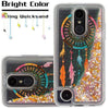 For LG K92 5G /Cricket Grand Case Bling Quicksand Sparkle Liquid Glitter Cover