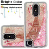 For LG K92 5G /Cricket Grand Case Bling Quicksand Sparkle Liquid Glitter Cover