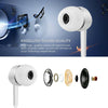 2pcs For Samsung Handsfree Wired Headphones Earphones Earbud with Mic-White