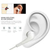 2pcs For Samsung Handsfree Wired Headphones Earphones Earbud with Mic-White