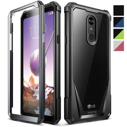 LG Stylo 4 / Stylo4 Plus Case，Poetic Hybrid Shockproof Clear Back TPU Bumper Cover - Place Wireless