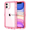 For iPhone 11 Pro XS Max XR X 8 7 6s Plus W/ Stand Belt Clip Clear Crystal Case