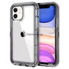 For iPhone 11 Pro XS Max XR X 8 7 6s Plus W/ Stand Belt Clip Clear Crystal Case