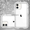 For iPhone 11 Pro XS Max XR X 8 7 6s Plus W/ Stand Belt Clip Clear Crystal Case