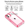 For iPhone 11 Pro XS Max XR X 8 7 6s Plus W/ Stand Belt Clip Clear Crystal Case