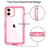 For iPhone 11 Pro XS Max XR X 8 7 6s Plus W/ Stand Belt Clip Clear Crystal Case