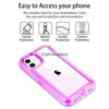 For iPhone 11 Pro XS Max XR X 8 7 6s Plus W/ Stand Belt Clip Clear Crystal Case