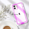 For iPhone 11 Pro XS Max XR X 8 7 6s Plus W/ Stand Belt Clip Clear Crystal Case