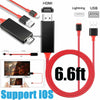 HDMI Mirroring Cable Phone to TV HDTV Adapter For iPhone 6 7 8 Plus 11 XS Max XR