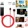 HDMI Mirroring Cable Phone to TV HDTV Adapter For iPhone 6 7 8 Plus 11 XS Max XR