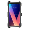 For LG V40, V40 ThinQ Armor Hybrid Rugged Holster Belt Clip Hard Case Cover Stand