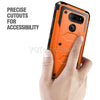 For LG V40, V40 ThinQ Armor Hybrid Rugged Holster Belt Clip Hard Case Cover Stand