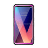 For LG V40, V40 ThinQ Armor Hybrid Rugged Holster Belt Clip Hard Case Cover Stand