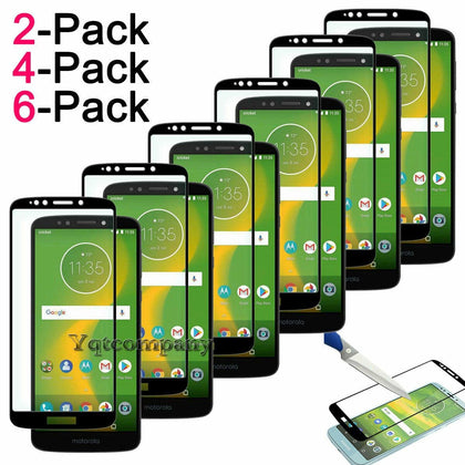 Motorola Moto E4 E5 E6 G6 Play G7+ Z3 Full Cover Tempered Glass Screen Protector