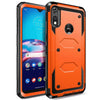 For Motorola Moto E (2020)/E7/E6 Phone Case Shockproof Belt Clip Kickstand Cover