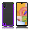 For Samsung Galaxy A01 A11 Shockproof Phone Case Cover / Glass Screen Protector