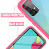 For Samsung Galaxy A52 A32 5G A12 A02S A11 Case With Built-in Screen Protector