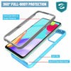 For Samsung Galaxy A52 A32 5G A12 A02S A11 Case With Built-in Screen Protector