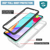 For Samsung Galaxy A52 A32 5G A12 A02S A11 Case With Built-in Screen Protector