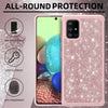 For Samsung Galaxy A01/A51/A71 5G Phone Case Bling Cover/Glass Screen Protector