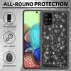 For Samsung Galaxy A01/A51/A71 5G Phone Case Bling Cover/Glass Screen Protector