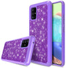 For Samsung Galaxy A01/A51/A71 5G Phone Case Bling Cover/Glass Screen Protector