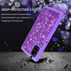 For Samsung Galaxy A01/A51/A71 5G Phone Case Bling Cover/Glass Screen Protector