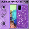 For Samsung Galaxy A01/A51/A71 5G Phone Case Bling Cover/Glass Screen Protector