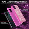 For Samsung Galaxy A01/A51/A71 5G Phone Case Bling Cover/Glass Screen Protector