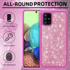 For Samsung Galaxy A01/A51/A71 5G Phone Case Bling Cover/Glass Screen Protector