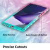 For Galaxy S21/S20 FE/Note 20/Ultra 5G Liquid Luxury Bling Case/Screen Protector