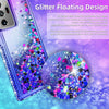 For Galaxy S21/S20 FE/Note 20/Ultra 5G Liquid Luxury Bling Case/Screen Protector