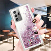 For Galaxy S21/S20 FE/Note 20/Ultra 5G Liquid Luxury Bling Case/Screen Protector